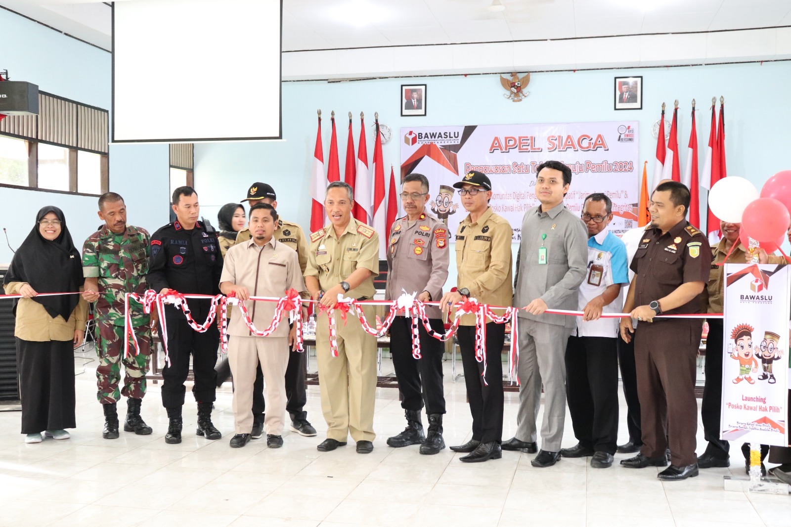 Jarimu Awasi Pemilu, Pemkot Parepare Harap Masyarakat Turut Serta Awasi Pemilu